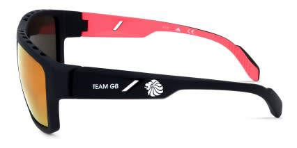 Adidas SP0008 Black glasses - Black - Side View