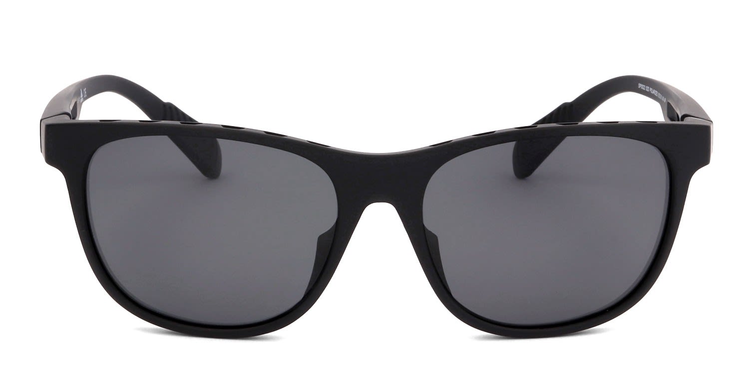 Adidas SP0022 Matte Black glasses - Matte Black - Frontal View
