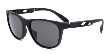 Adidas SP0022 Matte Black glasses - Matte Black - Angle View
