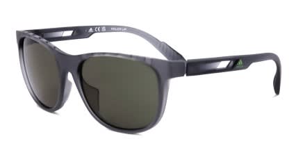 Adidas SP0022 Gray glasses - Gray - Angle View