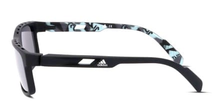 Adidas SP0023 Black, Silver glasses - Black / Silver - Side View