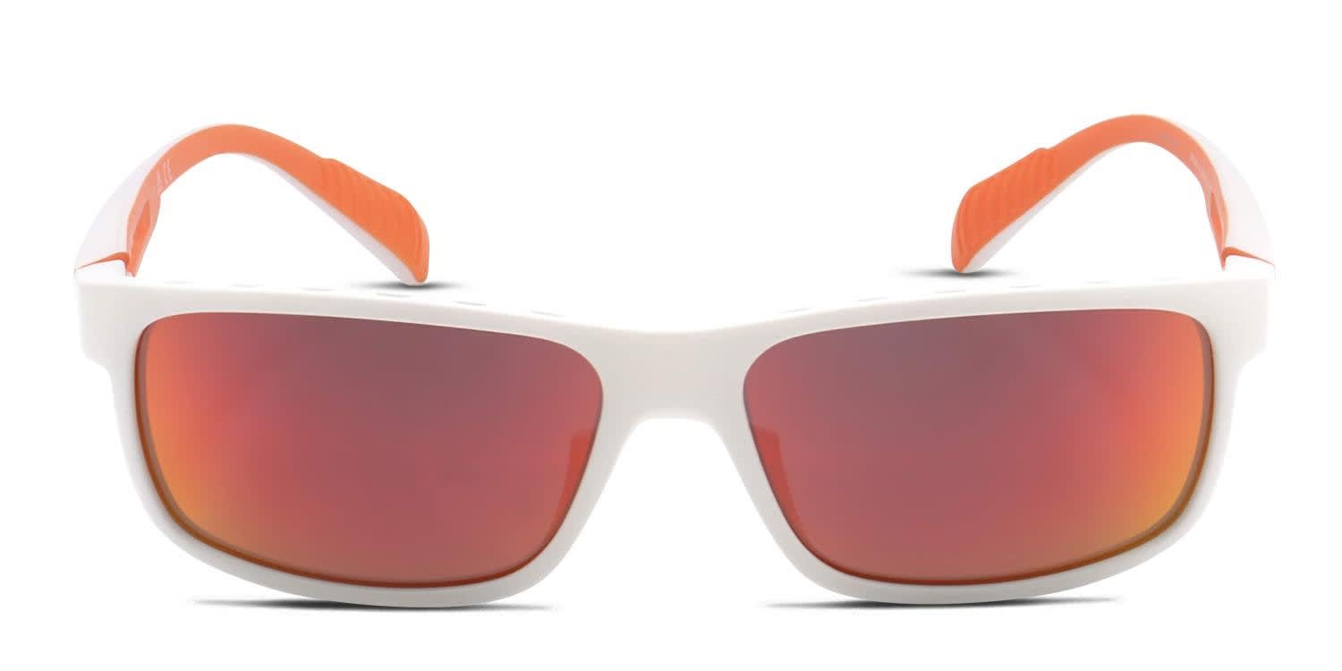 Adidas SP0023 White glasses - White - Frontal View