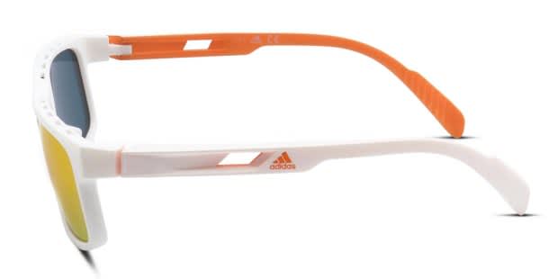 Adidas SP0023 White Prescription Sunglasses - 50% Off Lenses
