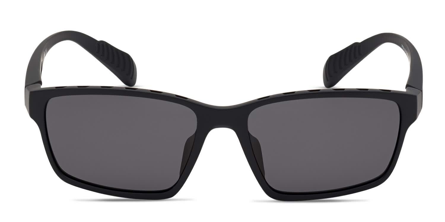 Adidas SP0024 Black glasses - Black - Frontal View