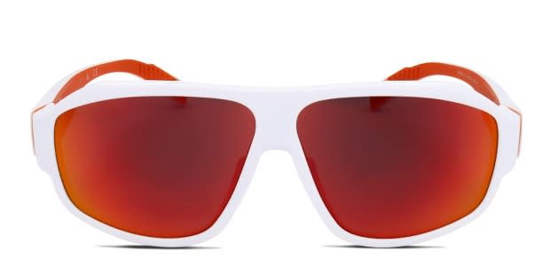 Adidas SP0025 White Prescription Sunglasses