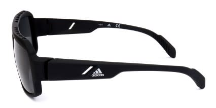 Adidas SP0026 Matte Black glasses - Matte Black - Side View