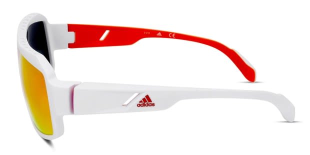 Adidas SP0026 White Prescription Sunglasses