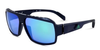 Adidas SP0026 Blue glasses - Blue - Angle View