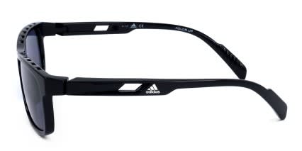 Adidas SP0023-F Shiny Black glasses - Shiny Black - Side View