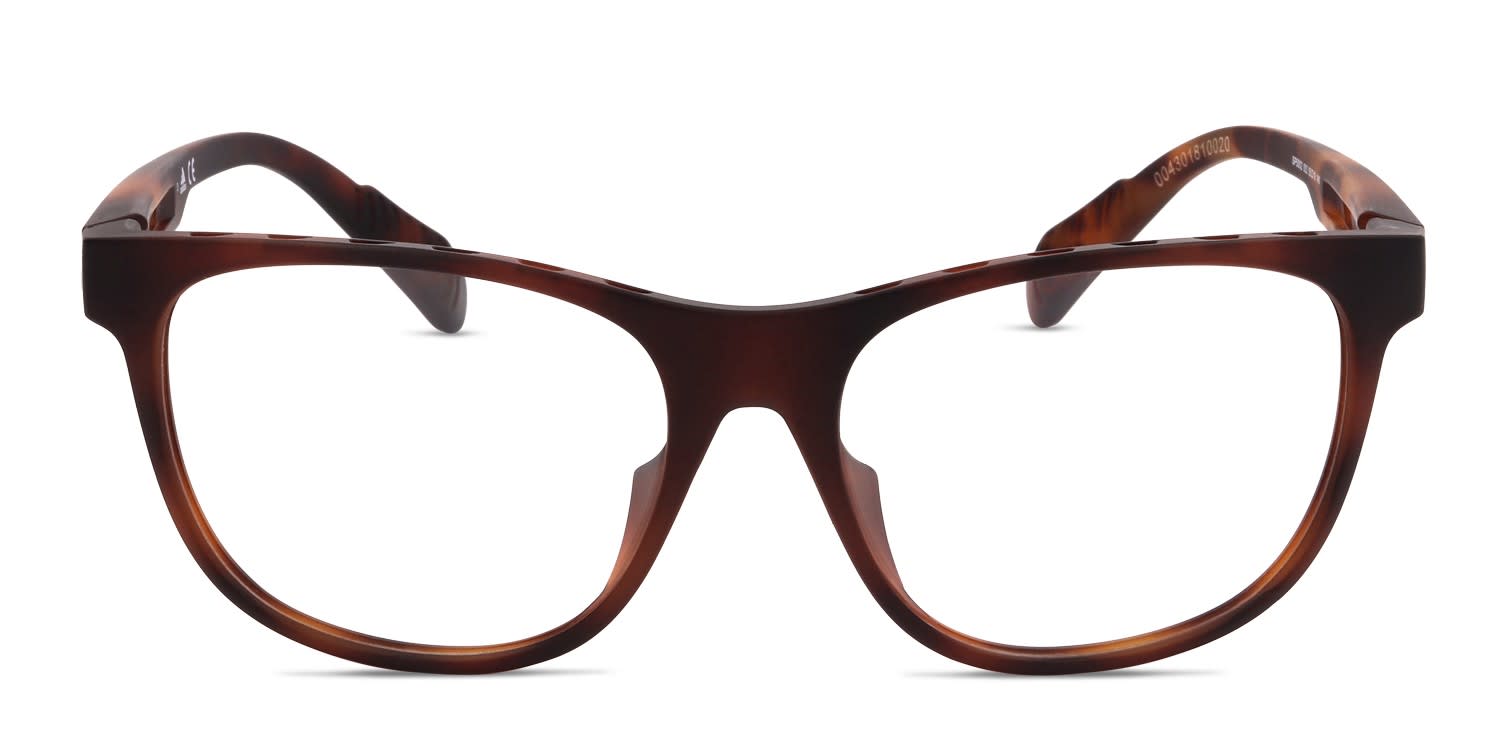 Adidas SP5002 Tortoise glasses - Tortoise - Frontal View