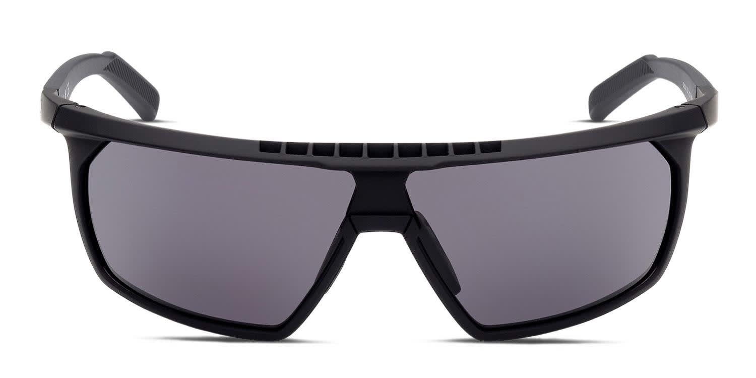 Adidas SP0030 Black glasses - Black - Frontal View