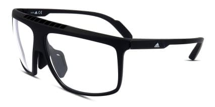 Adidas SP0032-H Shiny Black glasses - Black - Angle View