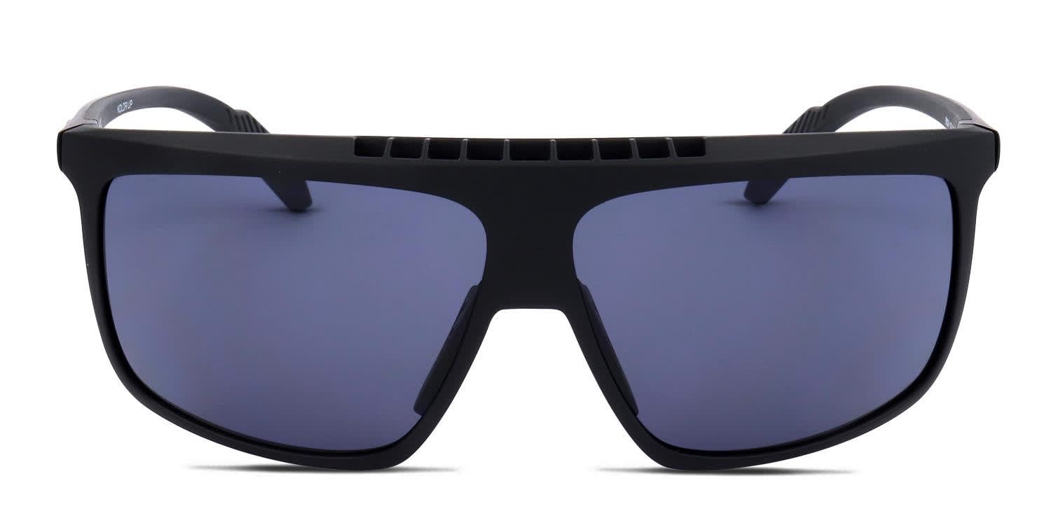 Adidas SP0032-H Matte Black Prescription Sunglasses - 50% Off Lenses