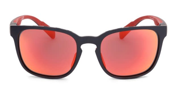 Adidas SP0033 Black, Red Prescription Sunglasses