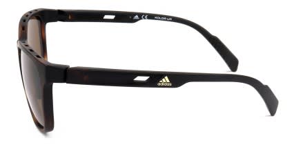 Adidas SP0033 Brown, Tortoise glasses - Brown / Tortoise - Side View