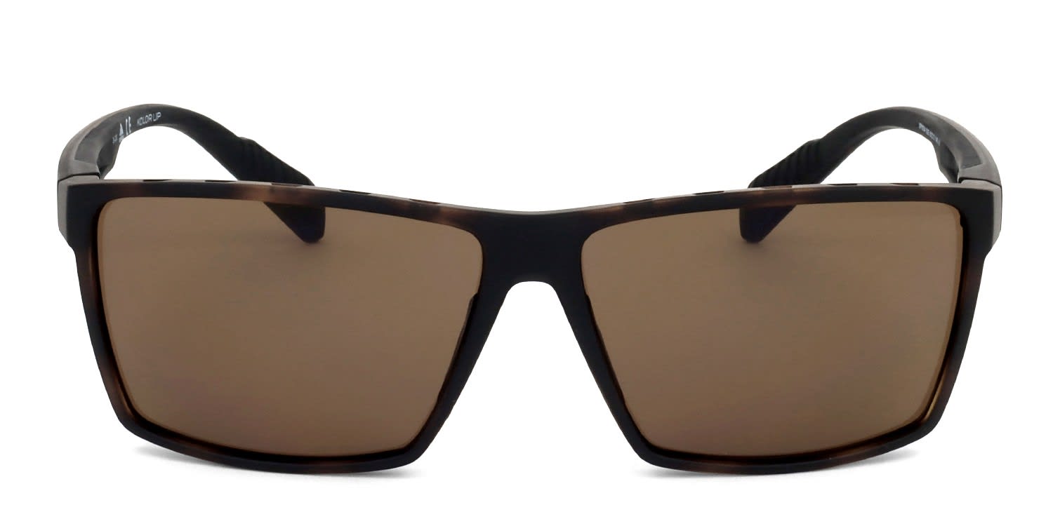 Adidas SP0034 Brown, Tortoise glasses - Brown / Tortoise - Frontal View