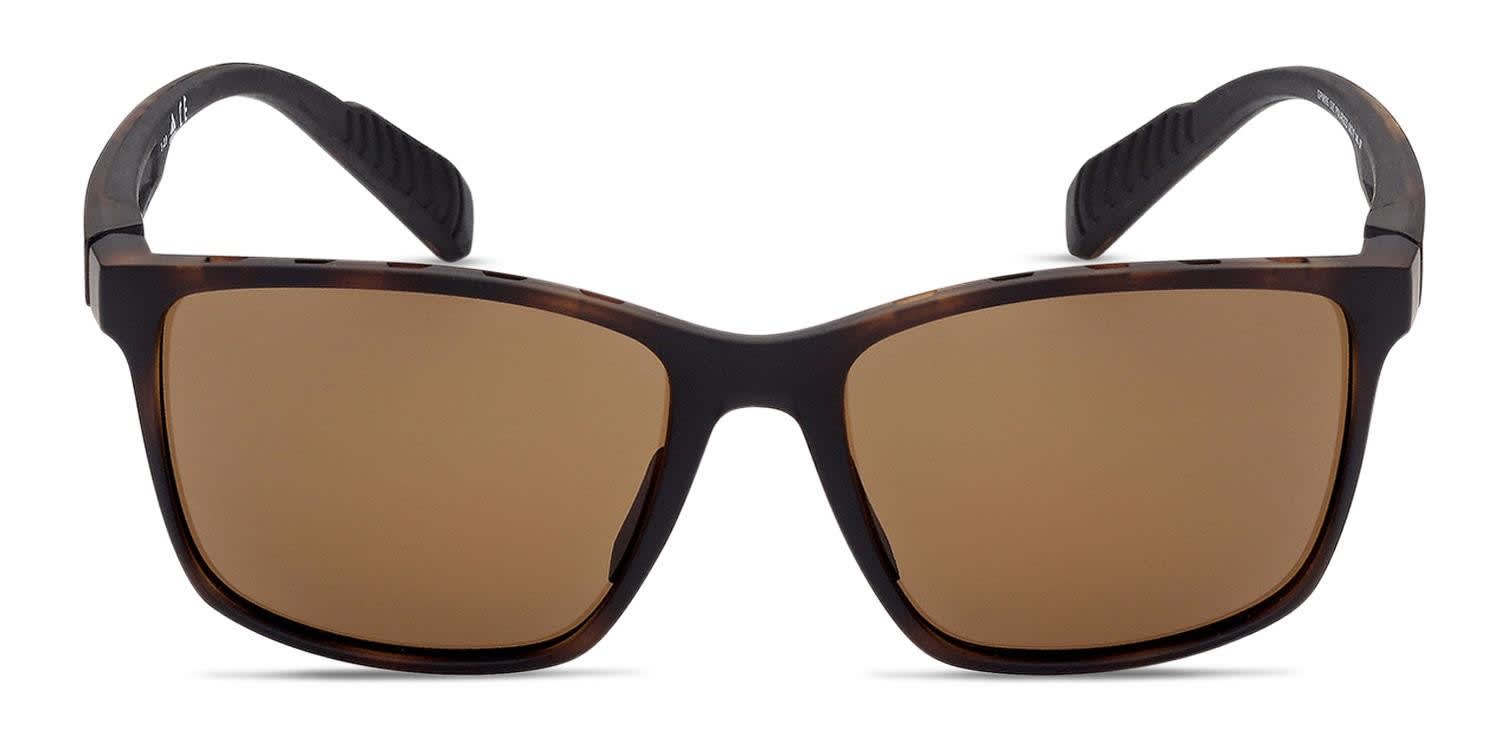 Adidas SP0035 Brown, Tortoise glasses - Brown / Tortoise - Frontal View