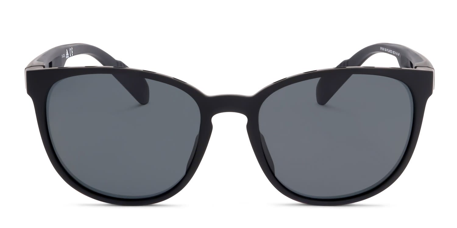 Adidas SP0036 Matte Black Prescription Sunglasses