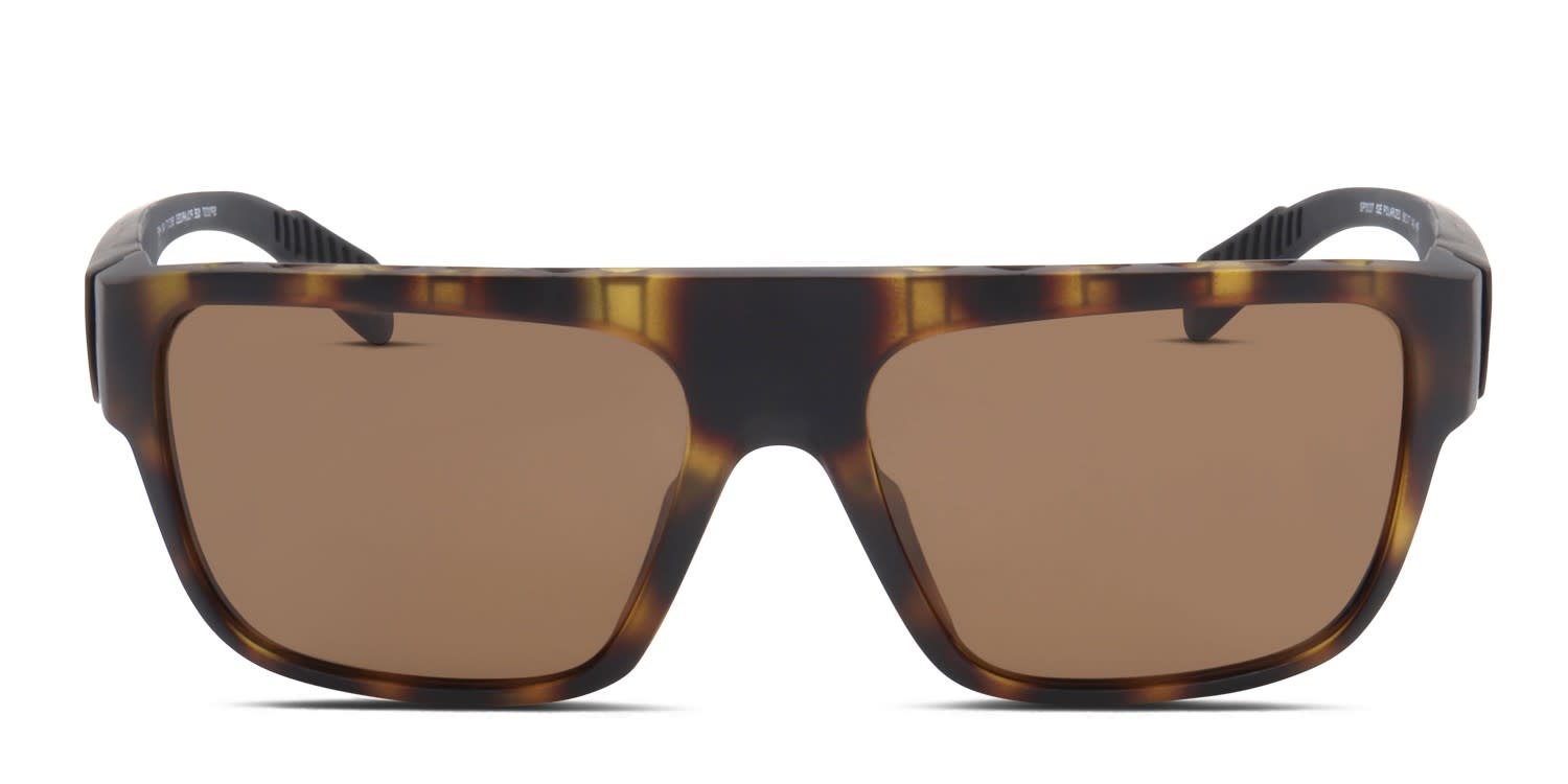 Adidas SP0037 Tortoise, Brown glasses - Tortoise / Brown - Frontal View