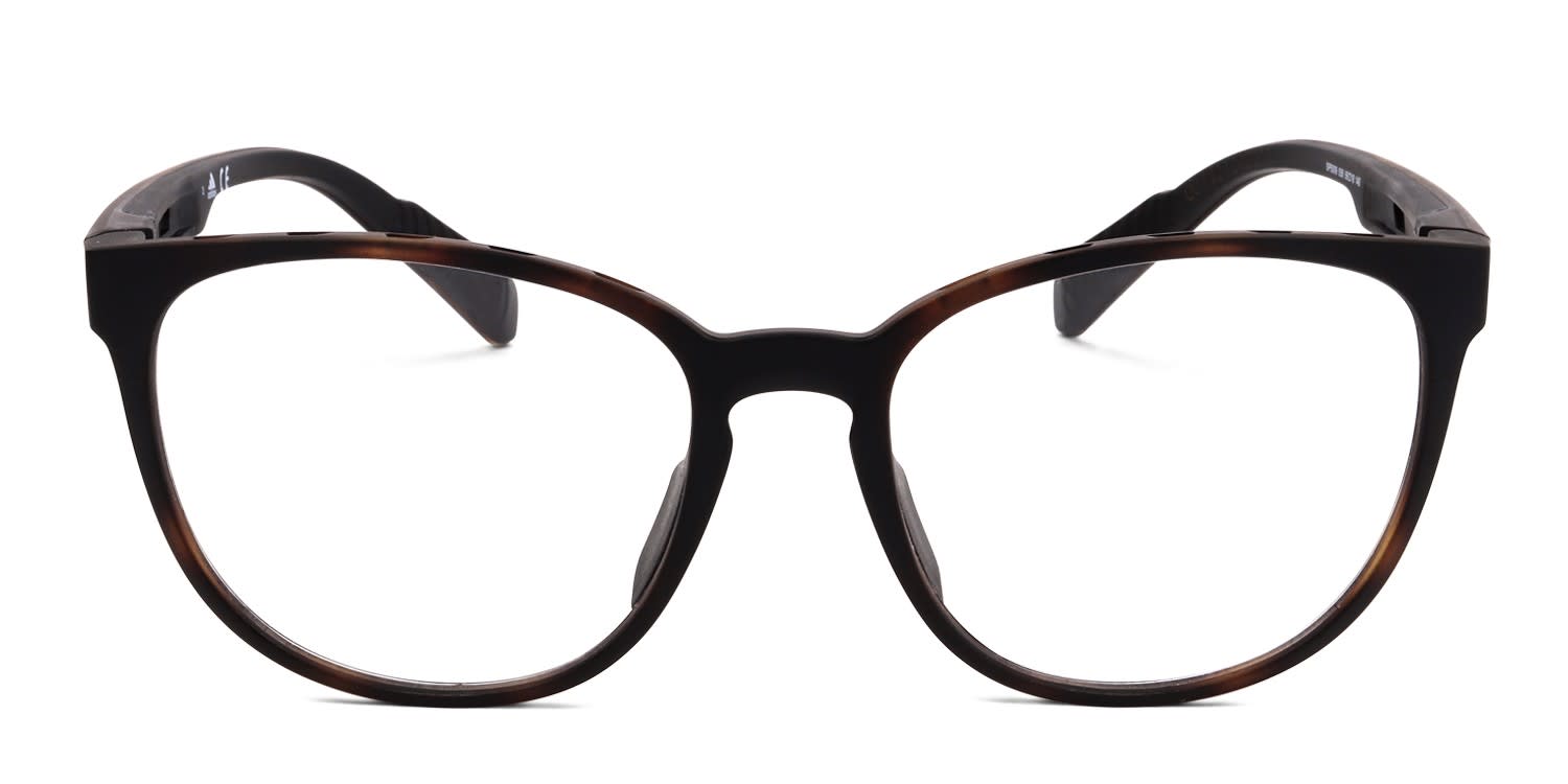 Adidas SP5009 Brown, Tortoise glasses - Brown / Tortoise - Frontal View
