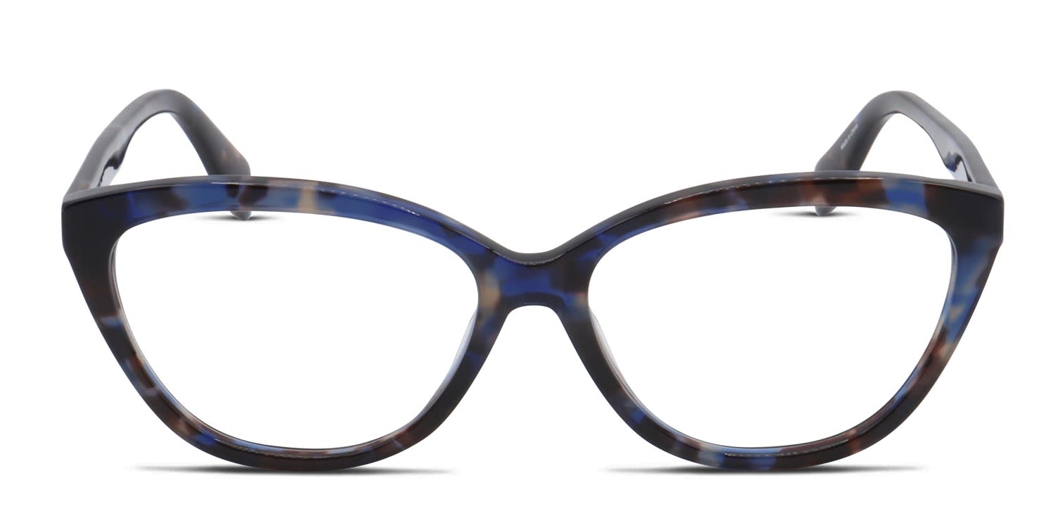 Moschino Love MOL506 Blue Eyeglasses | Includes FREE Rx Lenses display picture 2