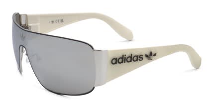 Adidas OR0058 Silver glasses - Silver / Gray - Angle View