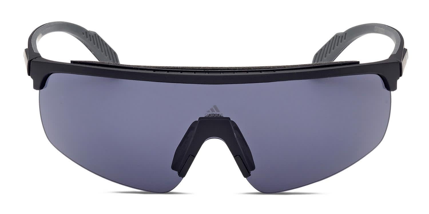Adidas SP0044 Matte Black (Non-Rx-able) glasses - Matte Black - Frontal View