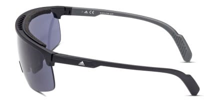 Adidas SP0044 Matte Black (Non-Rx-able) glasses - Matte Black - Side View