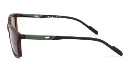 Adidas SP0052 Brown, Tortoise glasses - Brown / Tortoise - Side View