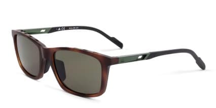 Adidas SP0052 Brown, Tortoise glasses - Brown / Tortoise - Angle View