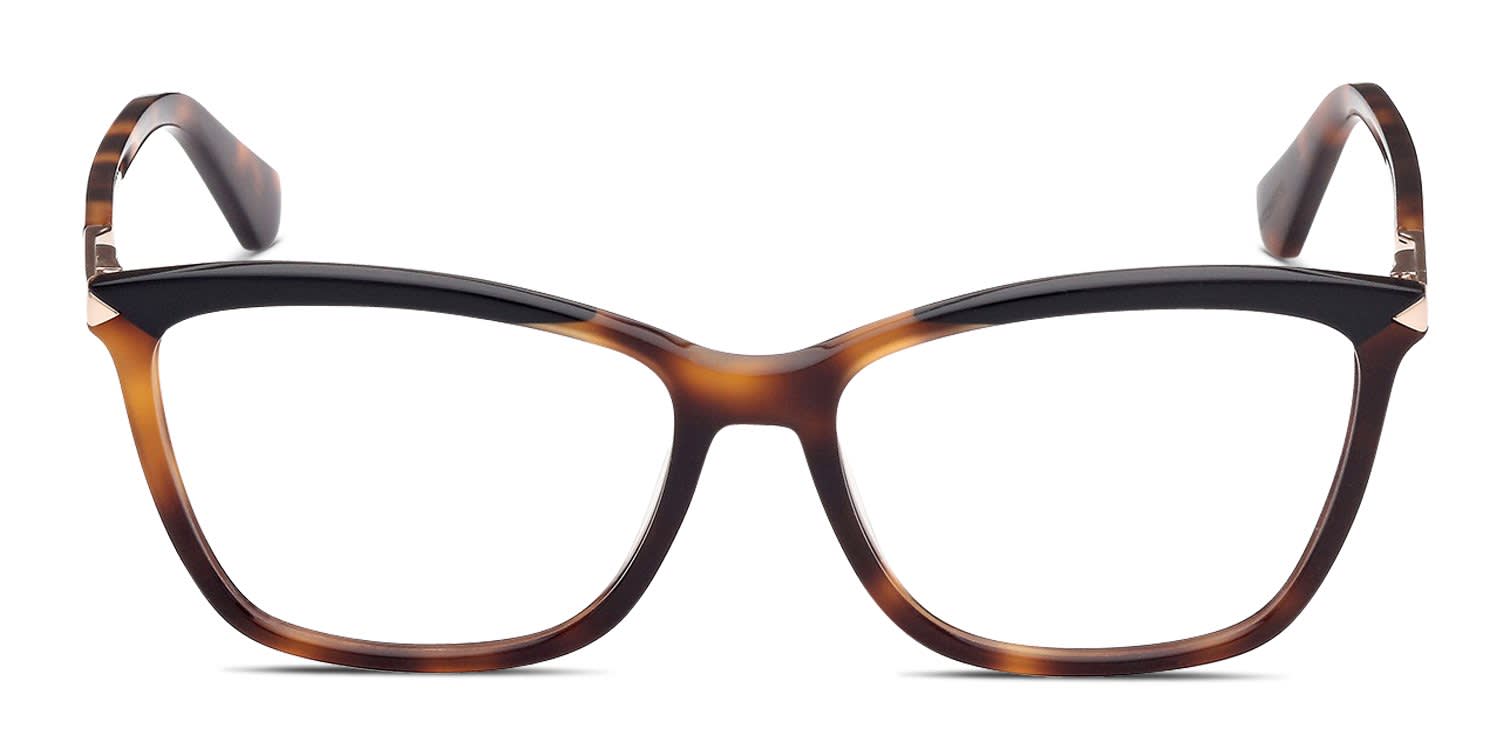 Guess GU2880 Black, Tortoise glasses - Black / Tortoise - Frontal View