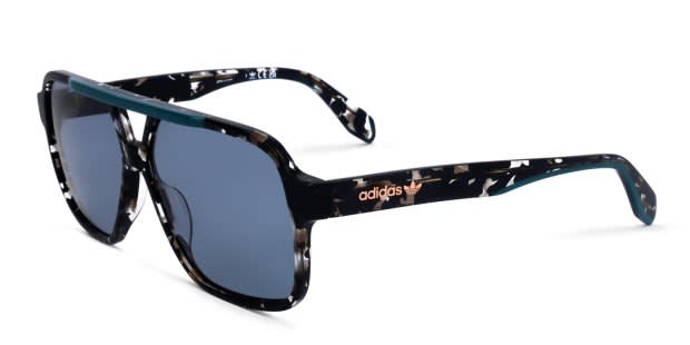 Adidas OR0066 Tortoise, Gray Prescription Sunglasses
