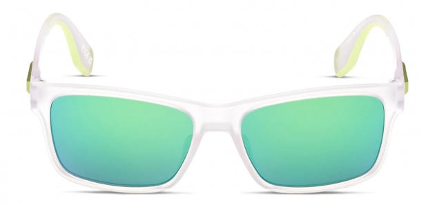 Adidas OR0067 Clear Green Prescription Sunglasses 50 Off Lenses