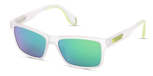 Adidas OR0067 Clear, Green Prescription Sunglasses - 50% Off Lenses