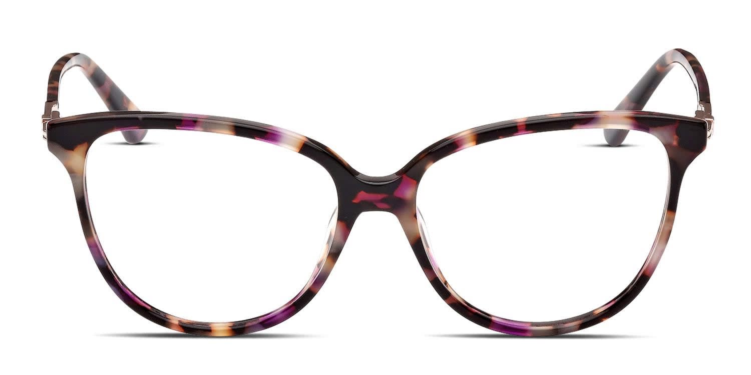 Guess GU2905 Tortoise, Purple glasses - Tortoise / Purple - Frontal View