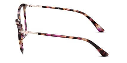 Guess GU2905 Tortoise, Purple glasses - Tortoise / Purple - Side View