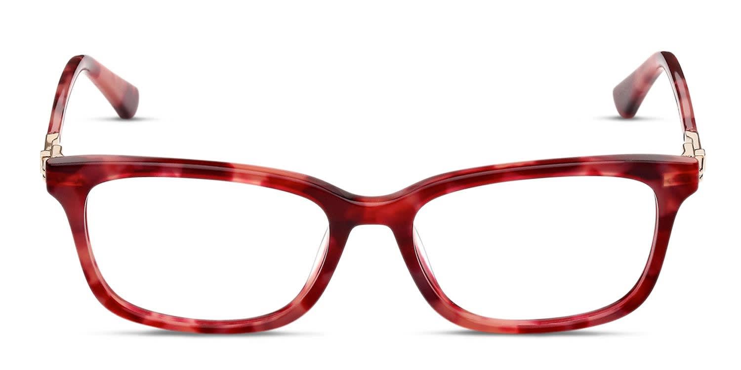 Guess GU2907 Red, Tortoise glasses - Red / Tortoise - Frontal View