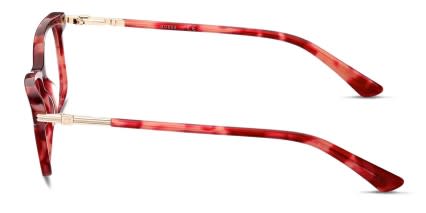 Guess GU2907 Red, Tortoise glasses - Red / Tortoise - Side View