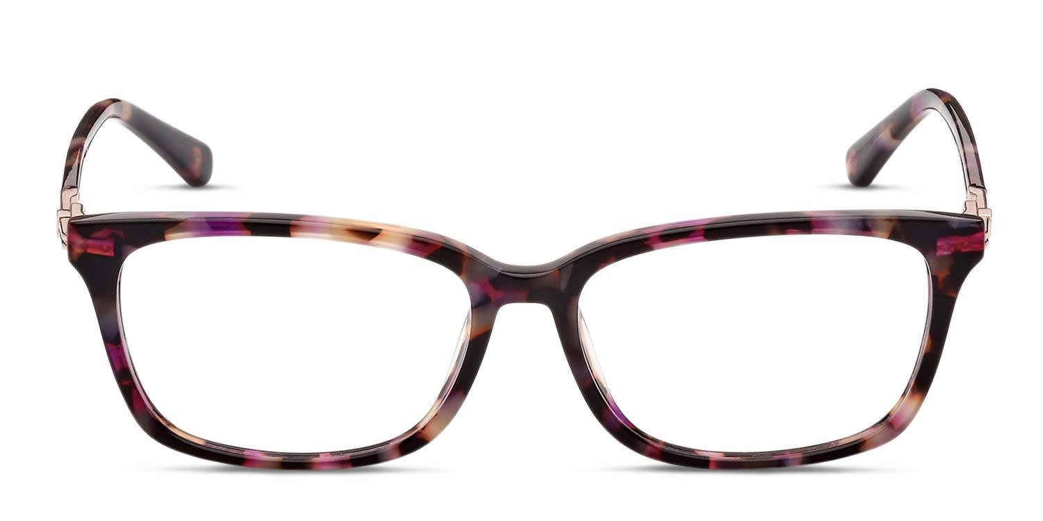 Guess GU2907 Tortoise, Purple glasses - Tortoise / Purple - Frontal View