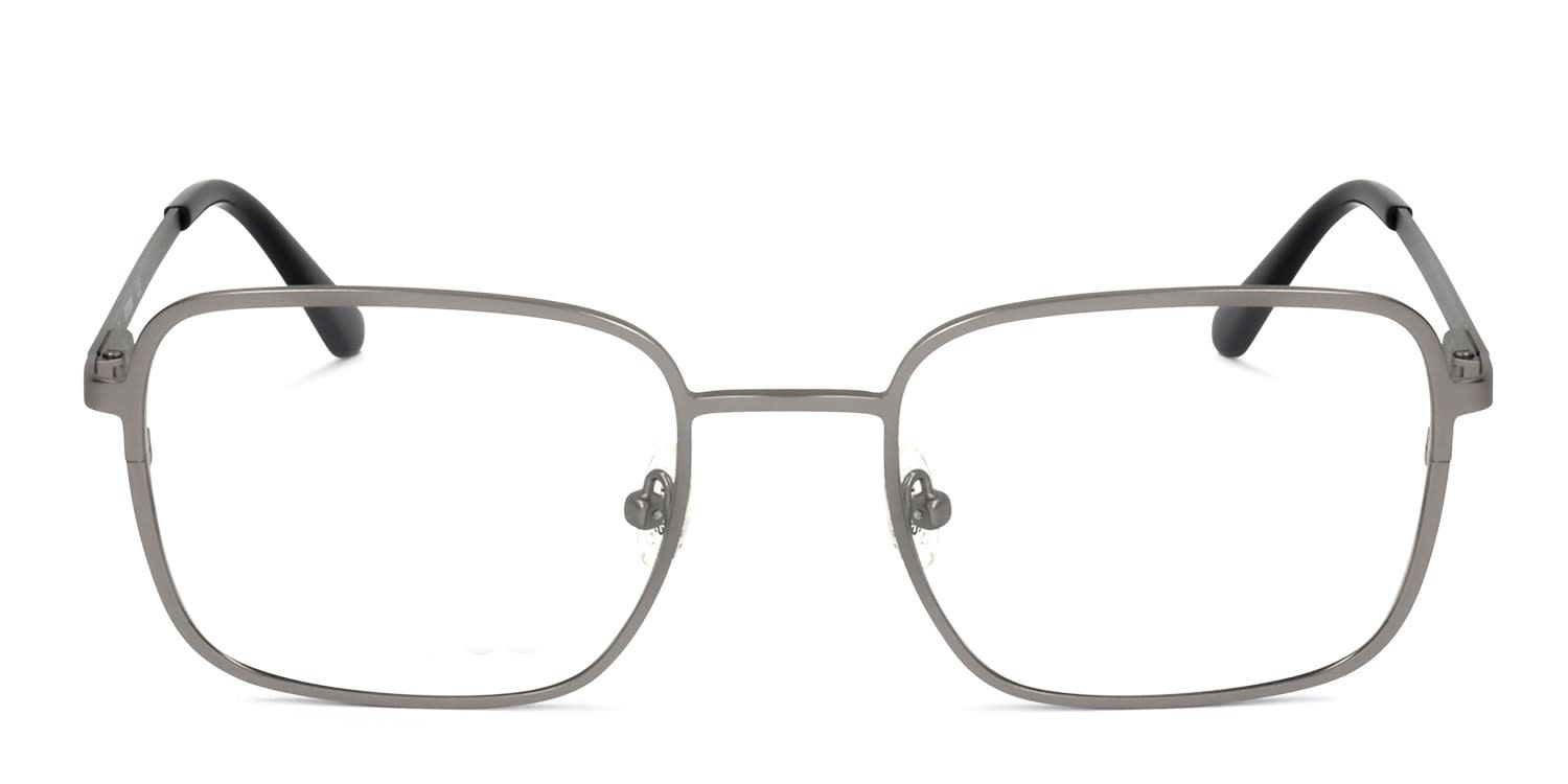 Guess GU50066 Gunmetal glasses - Gunmetal - Frontal View