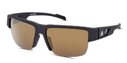 Adidas SP0070 Black glasses - Black - Angle View