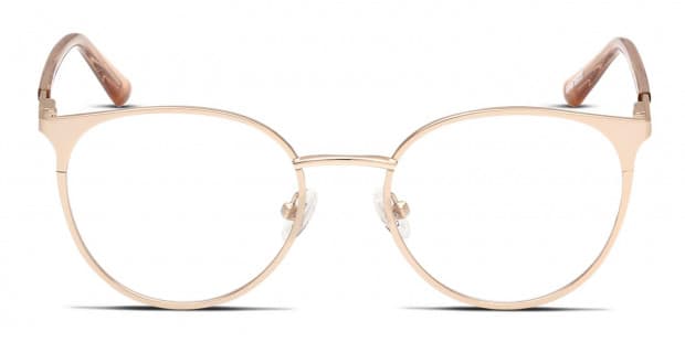 Rose gold guess glasses best sale