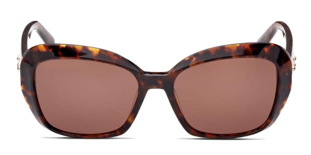 スワロフスキー　『Tomasino』 Swarovski SK0383 Tortoise Prescription Sunglasses - 50% Off Lenses