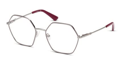 Guess GU2934 Red, Silver glasses - Red / Silver - Angle View