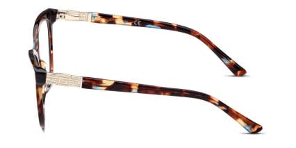 Guess GU2942 Tortoise, Blue glasses - Tortoise / Blue - Side View