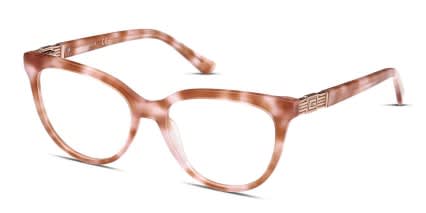 Guess GU2942 Beige, Tortoise glasses - Beige / Tortoise - Angle View