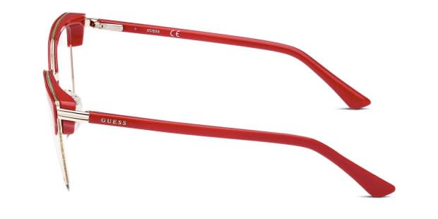 Guess GU2945 Red, Gold Prescription Eyeglasses display picture 1