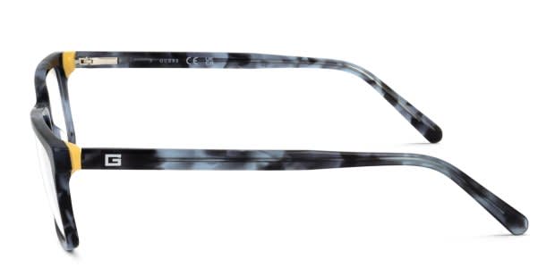 Guess GU50068 Blue, Tortoise Prescription Eyeglasses display picture 3