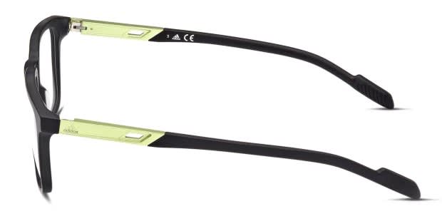 Adidas SP5039 Matte Black Eyeglasses | Includes FREE Rx Lenses
