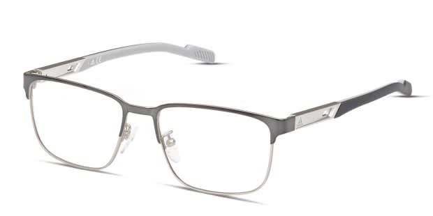 Adidas SP5045 Gunmetal, Silver Eyeglasses | Includes FREE Rx Lenses